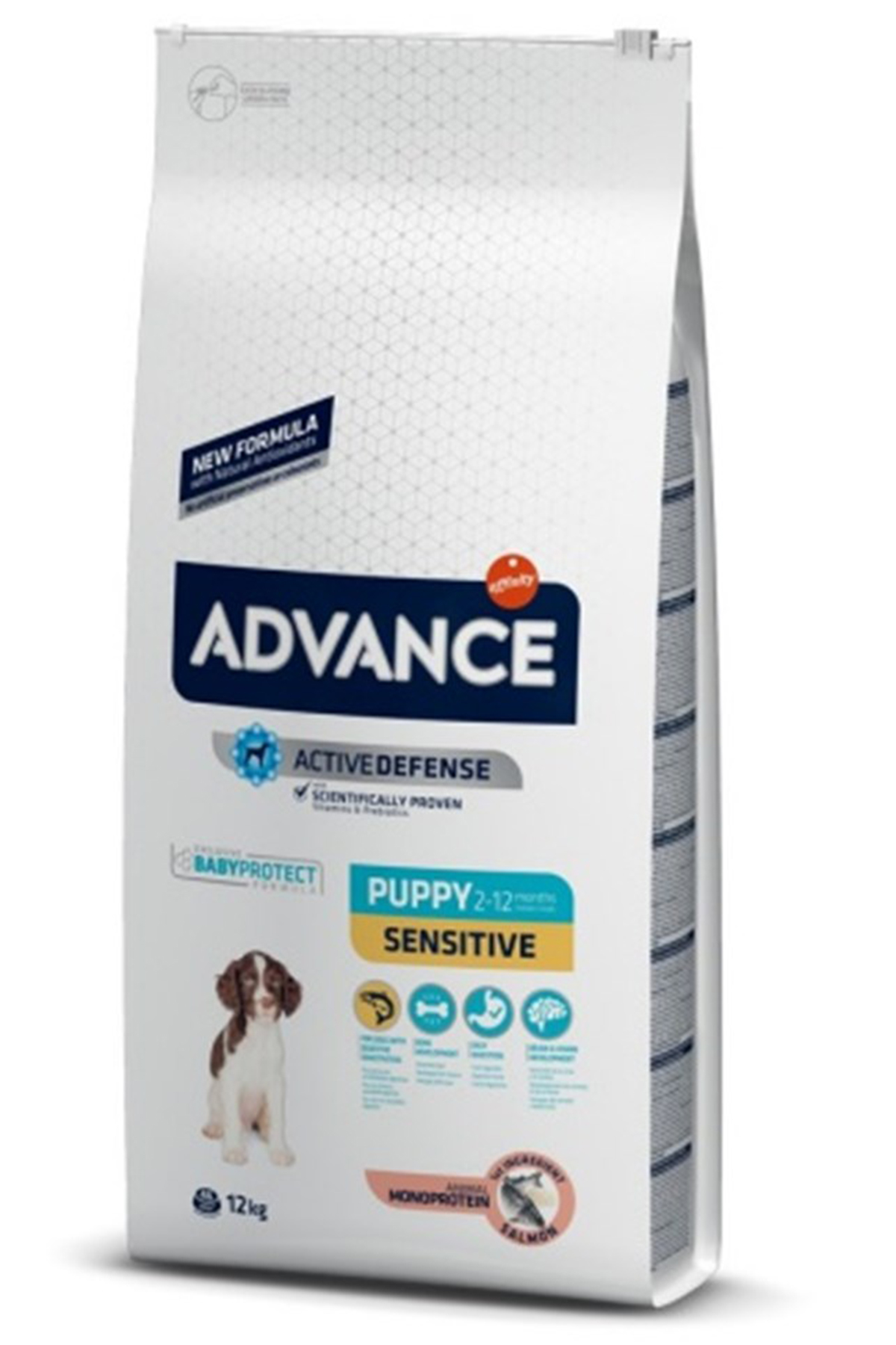 Advance Puppy Sensitive Somonlu Yavru Köpek Maması 12kg