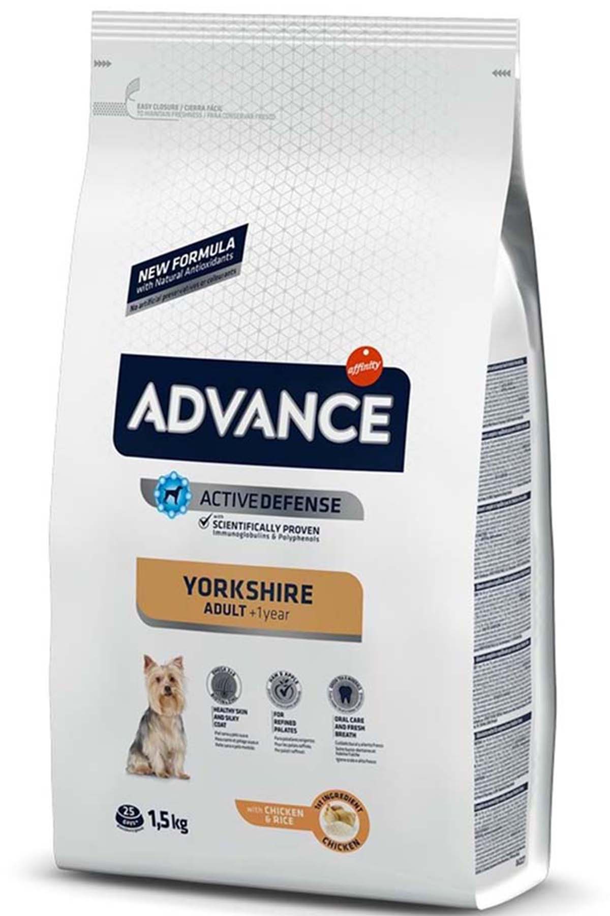 Advance Yorkshire Terrier Yetişkin Köpek Maması 1,5kg