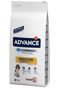 ADVANCE - Advance Sensitive Somon Pirinçli Orta ve Büyük Irk Yetişkin Köpek Maması 12kg