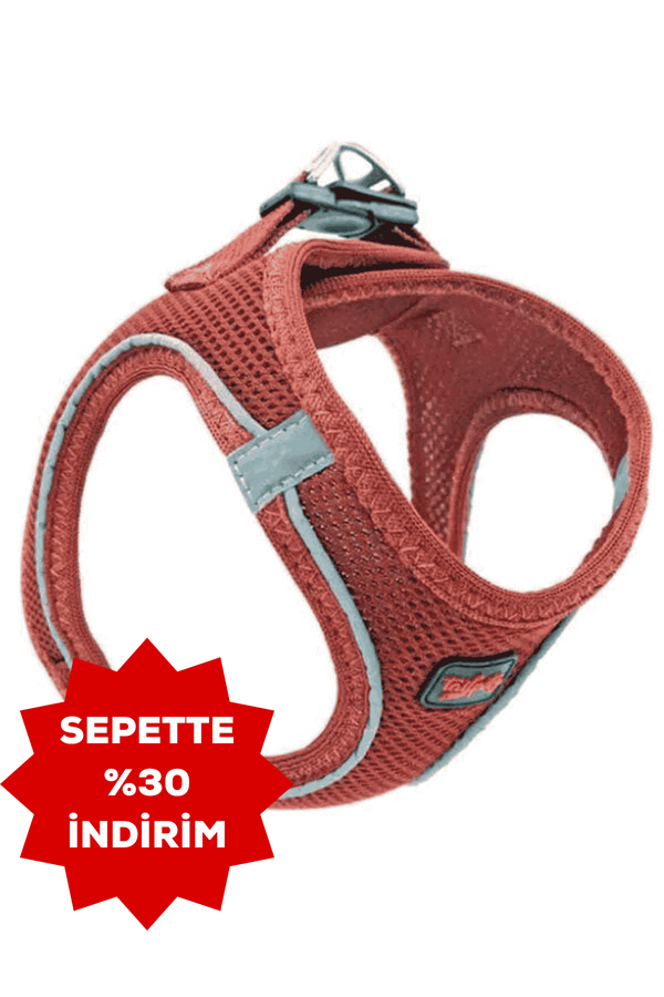 Tailpetz Air-Mesh Harness Claret Göğüs Tasması XS