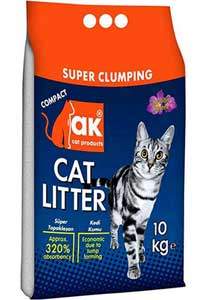 -DELIST- Akkum Lavantalı Topaklaşan Bentonit Kedi Kumu 10kg