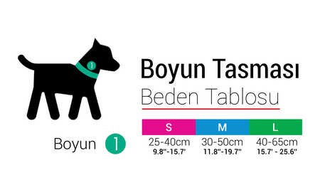 Tailpetz Alliens Collar Köpek Boyun Tasması L - Thumbnail