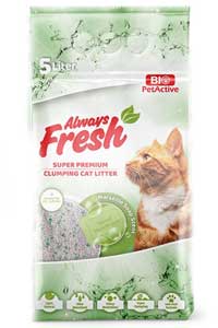 BIO PETACTIVE - Always Fresh Marsilya Sabunlu Topaklanan Kedi Kumu 5lt