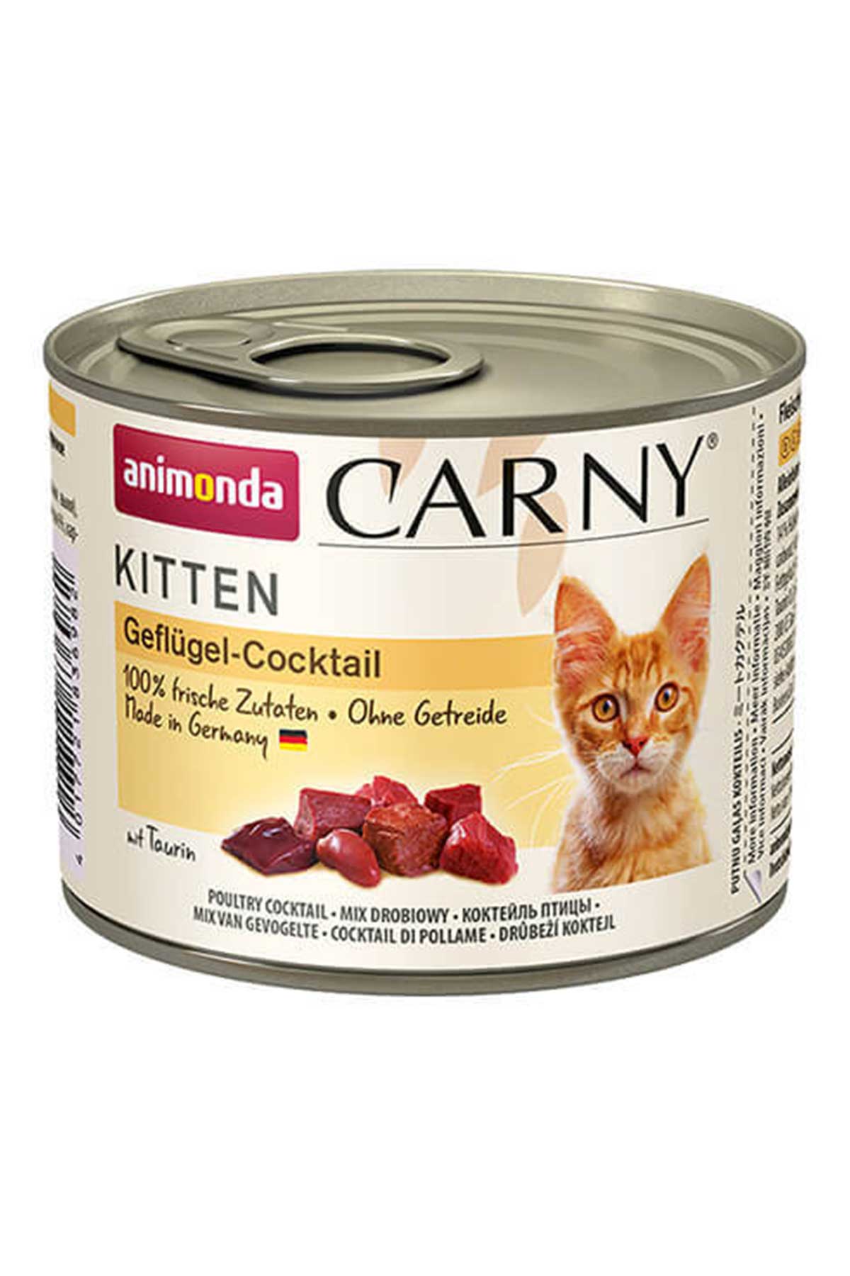 Animonda Carny Kitten Kümes Hayvanlı Kedi Konservesi 200 gr