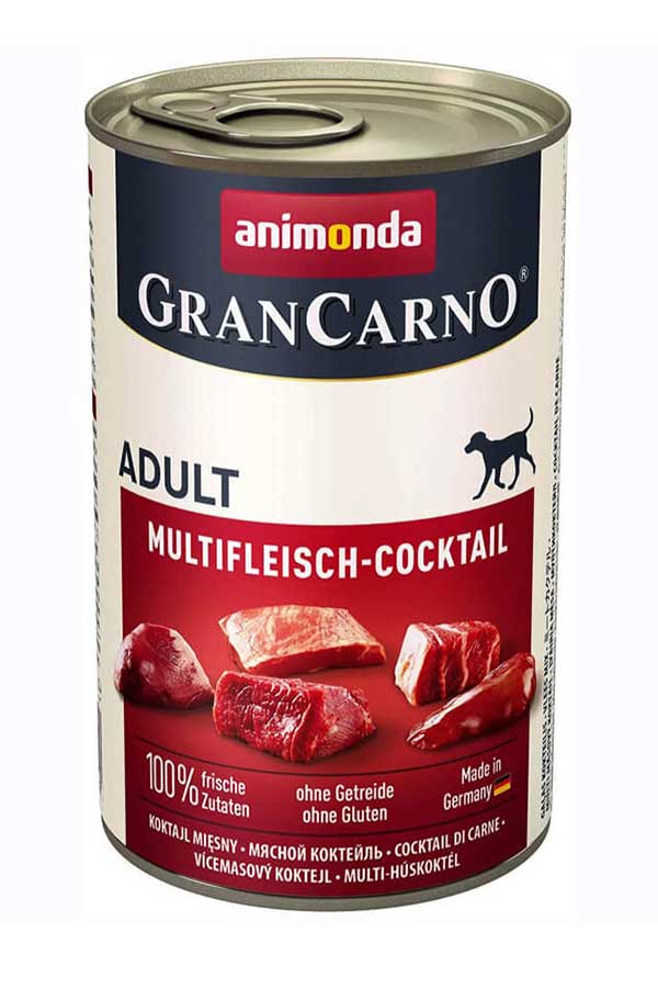Animonda Gran Carno Karışık Etli Yetişkin Köpek Konservesi 400gr