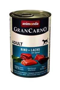 ANIMONDA - Animonda GranCarno Adult Sığır Etli ve Ispanaklı Yetişkin Köpek Konservesi 400gr