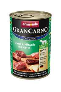 ANIMONDA - Animonda GranCarno Original Adult Sığır Etli ve Elmalı Yetişkin Köpek Konservesi 400gr