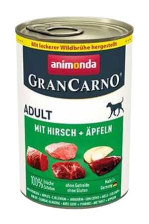 ANIMONDA - Animonda Gran Carno Elmalı Geyikli Yetişkin Köpek Konservesi 400gr