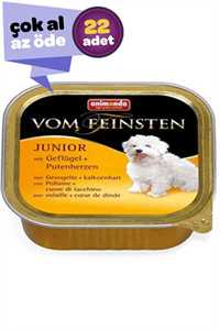 ANIMONDA - Animonda Kümes Hayvanı ve Hindi Etli Yavru Köpek Konservesi 22x150gr (22li)