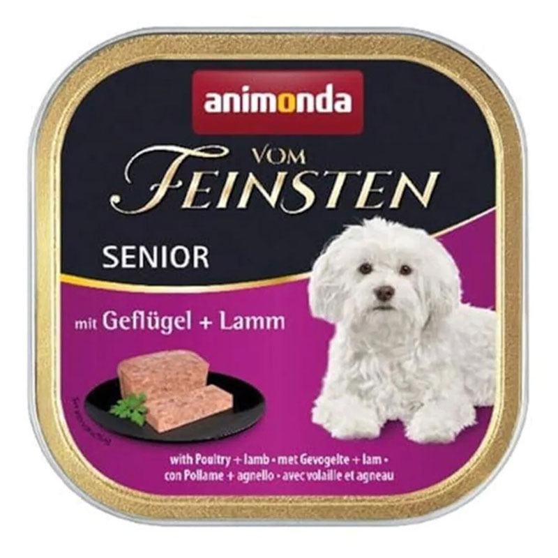 Animonda Kümes Hayvanlı Kuzulu Yaşlı Köpek Konservesi 150gr