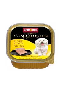Animonda Light Hindi Eti ve Peynirli Yetişkin Köpek Konservesi 150gr