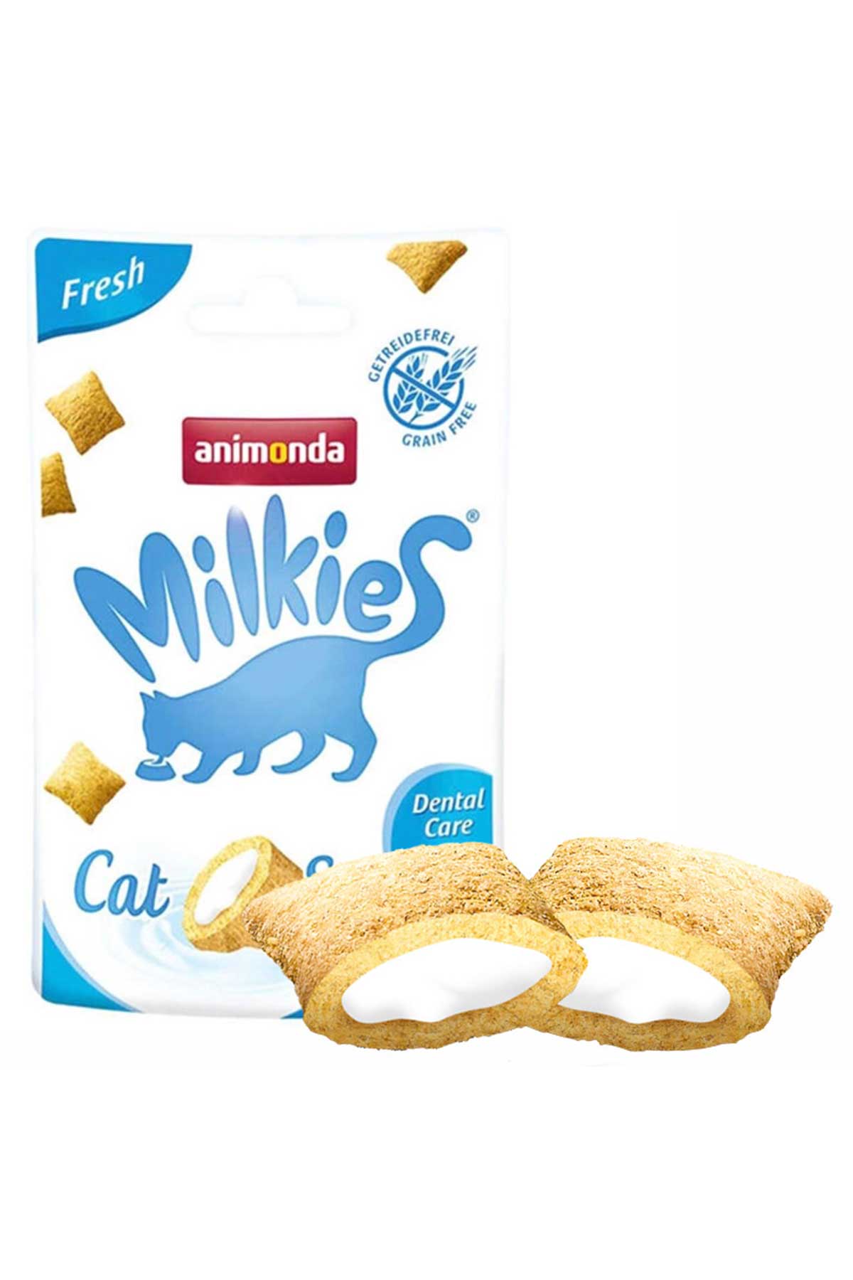 Animonda Milkies Dental Diş Sağlığı İçin Tahılsız Kedi Ödülü 30gr