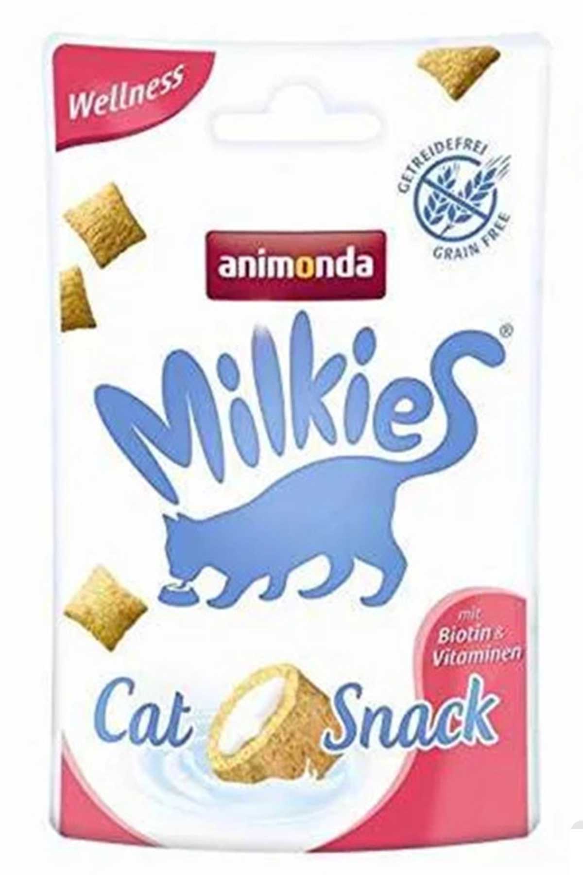 Animonda Milkies Wellness Vitamin ve Biotin Katkılı Kedi Ödülü 30gr