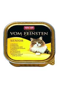 ANIMONDA - Animonda Vom Feinsten Senior Kümes Hayvanlı Yaşlı Kedi Konservesi 100gr