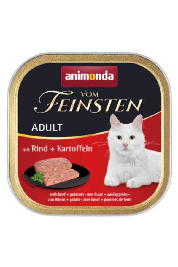 Animonda Sığır Eti ve Patatesli Yetişkin Kedi Konservesi 100gr