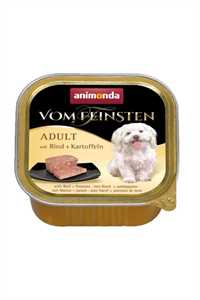 ANIMONDA - Animonda Vom Feinsten Sığır Etli ve Patatesli Yetişkin Köpek Konservesi 150gr