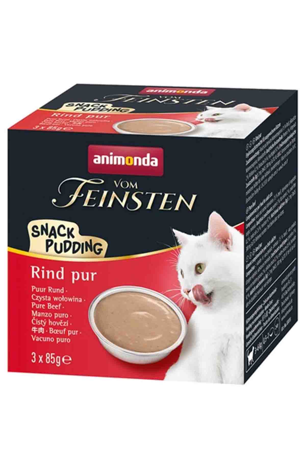 Animonda Vom Feinsten Snack Pudding Biftekli 3x85g