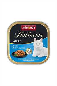 ANIMONDA - Animonda Vom Feinsten Tahılsız Somonlu Yetişkin Kedi Konservesi 100gr