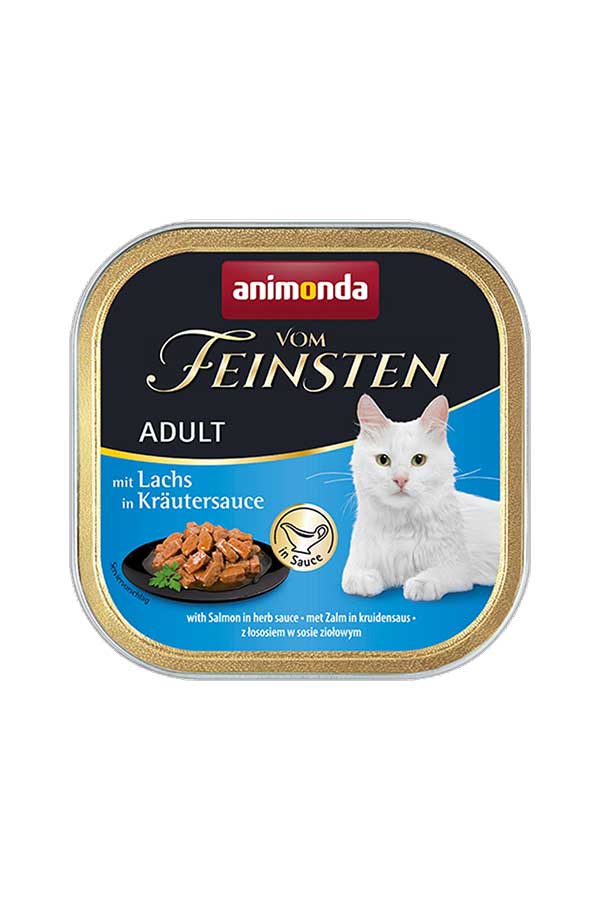 Animonda Vom Feinsten Tahılsız Somonlu Yetişkin Kedi Konservesi 100gr