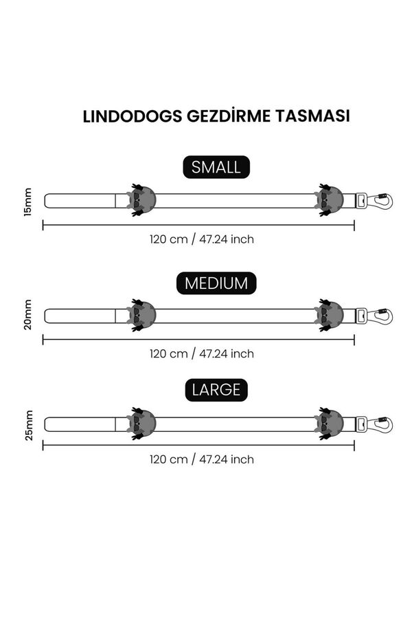 Lindo Apollo Gezdirme Kayışı L