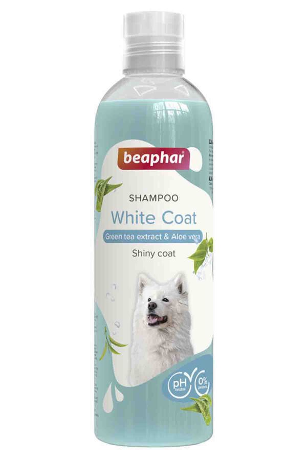 Beaphar Beyaz Tüylü Köpekler için Aloe Veralı Şampuan 250ml