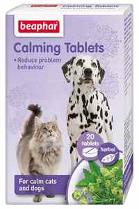 BEAPHAR - Beaphar Calming Bitkisel Kedi Köpek Sakinleştirici Tablet 20 Adet