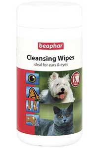 BEAPHAR - Beaphar Kedi ve Köpek İçin Islak Temizleme Mendili 100 Adet