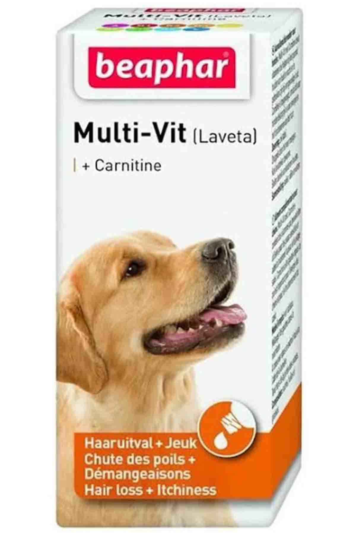 Beaphar Laveta Carnitine Köpekler için Tüy Vitamin Damlası 50ml
