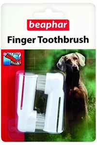 Beaphar Parmak Tipi Köpek Diş Fırçası 2 Adet - Thumbnail