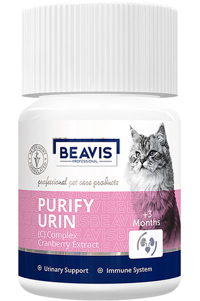 Beavis Purify Urin Kediler İçin C Vitamin Complex 12gr 40 Tablet