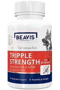 BEAVIS - Beavis Triple Strength-Clucosamine Köpekler İçin Eklem ve İskelet Yapısı Destekleyici Tablet 60 Tablet