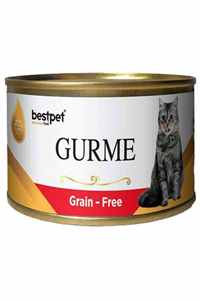 BESTPET - Best Pet Gurme Tahılsız Jöleli Kuzu Etli Yetişkin Kedi Konservesi 100gr