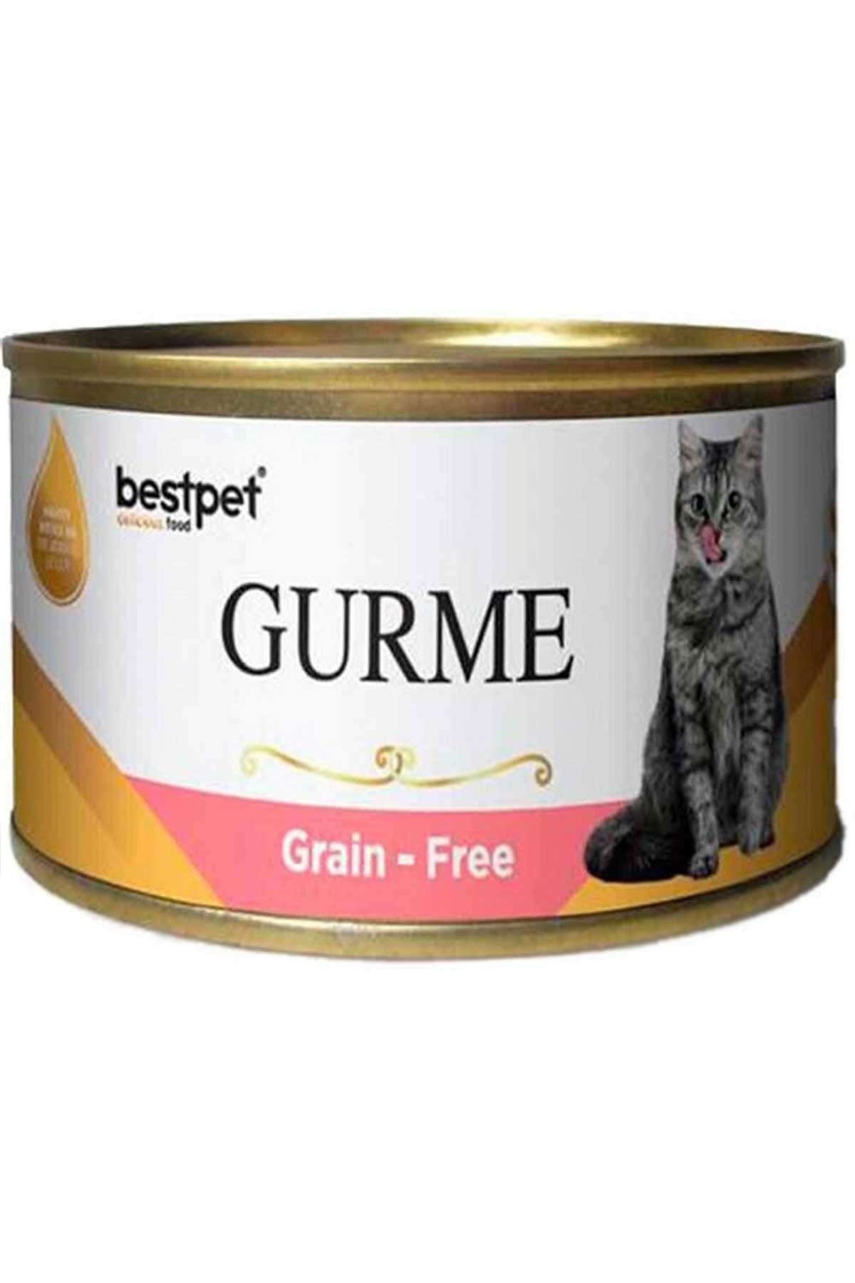 Best Pet Gurme Tahılsız Jöleli Somonlu Kısırlaştırılmış Kedi Konservesi 100gr