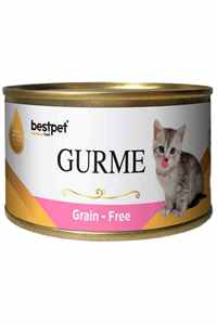 BESTPET - Best Pet Gurme Tahılsız Jöleli Tavuklu Yavru Kedi Konservesi 100gr