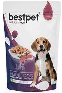 BESTPET - Bestpet Kuzu Etli Yetişkin Köpek Konservesi 100gr