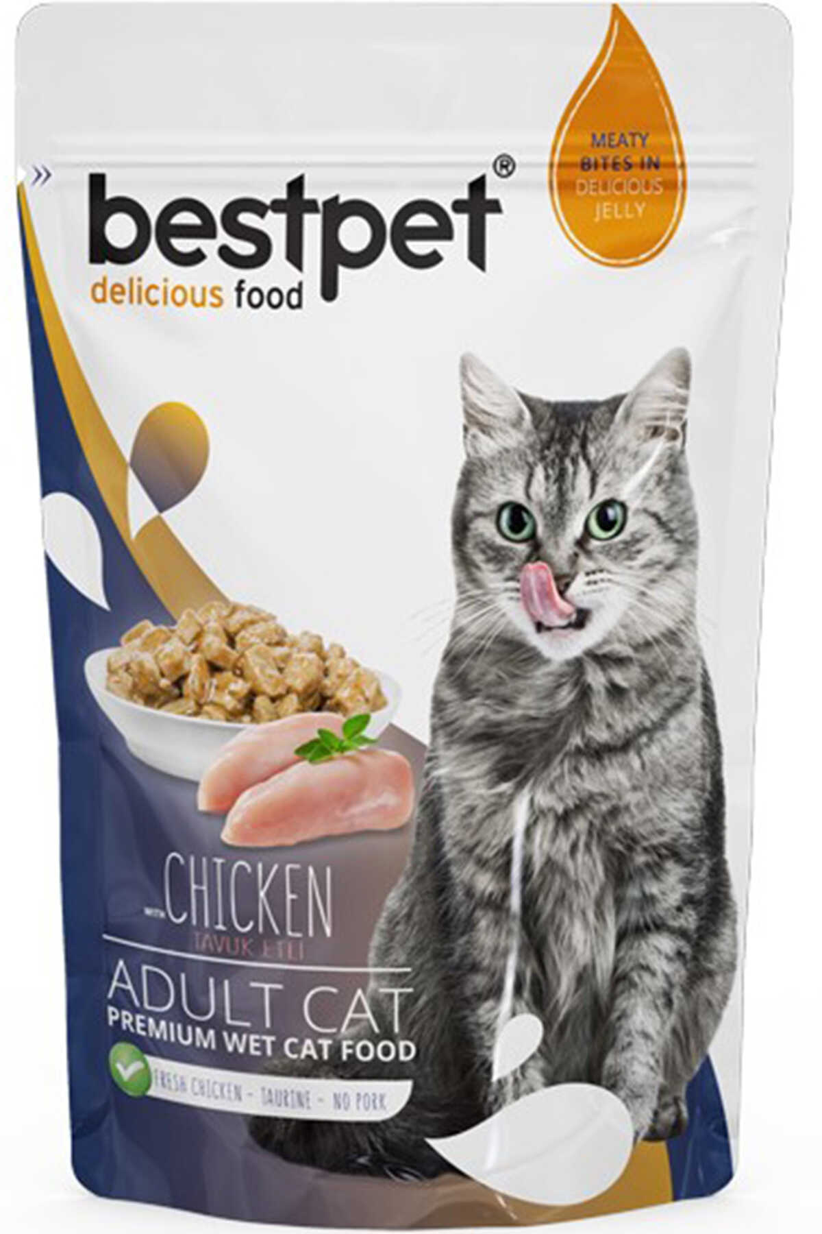 Bestpet Tavuklu Kedi Konservesi 85gr