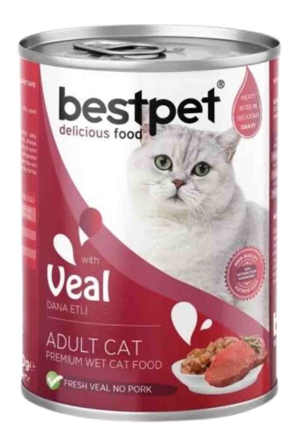 BestPet Dana Etli Yetişkin Kedi Konservesi 400gr