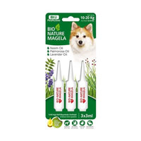 BIO PETACTIVE - Bio Nature Köpek Tüy ve Deri Bakım Damlası 3ml-10-20kg-Yeşil