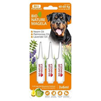 BIO PETACTIVE - Bio Nature Köpek Tüy ve Deri Bakım Damlası 6ml-40-60kg-Turuncu
