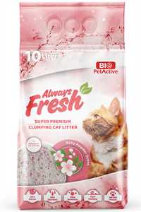 BIO PETACTIVE - Bio Pet Active Bebek Pudralı Kedi Kumu 10lt