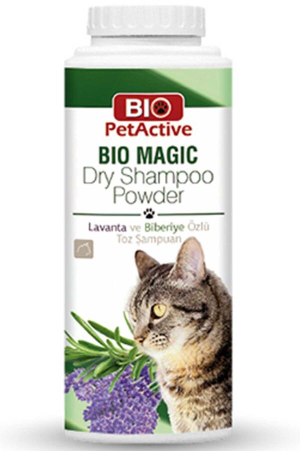Bio PetActive Bio Magic Lavanta Ve Biberiye Özlü Toz Kedi Şampuanı 150gr