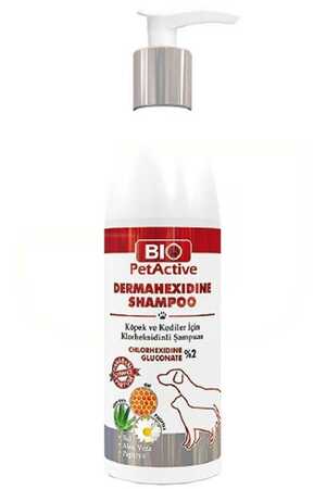 BIO PETACTIVE - Bio Pet Active Dermahexidine Kedi Ve Köpekler İçin Antiseptik Bakım Şampuanı 250ml