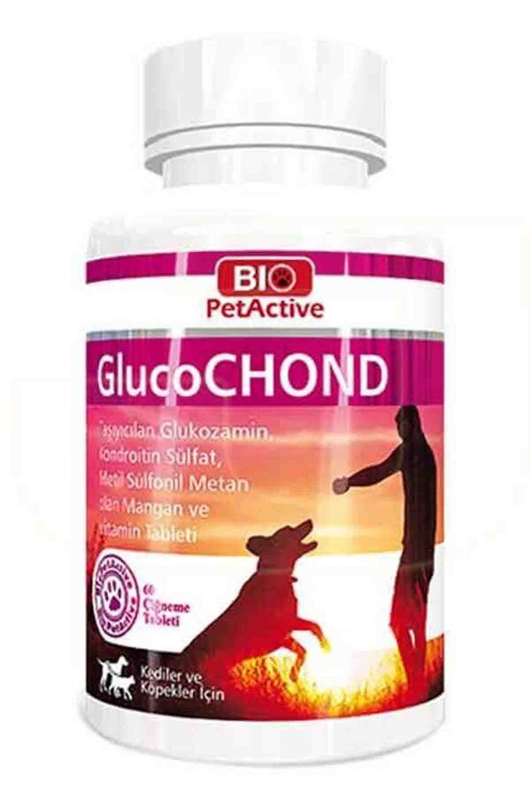 Bio PetActive Glucochond Kedi ve Köpek İçin Eklem Güçlendirici Tablet 60 Adet