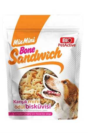 Bio Pet Active Mix Mini Bone Köpek Ödül Bisküvisi 200gr