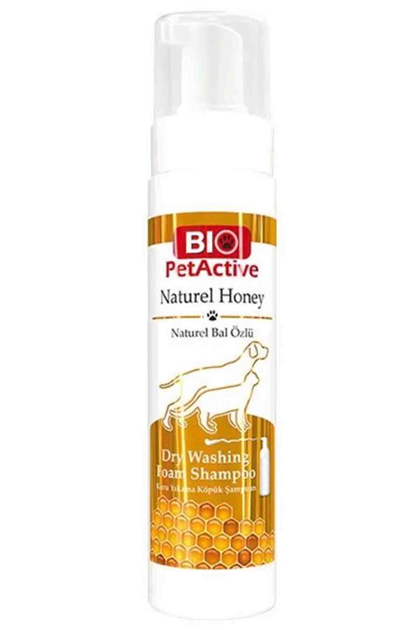 Bio PetActive Natural Bal Ve Buğday Özlü Köpük Köpek Şampuanı 200ml
