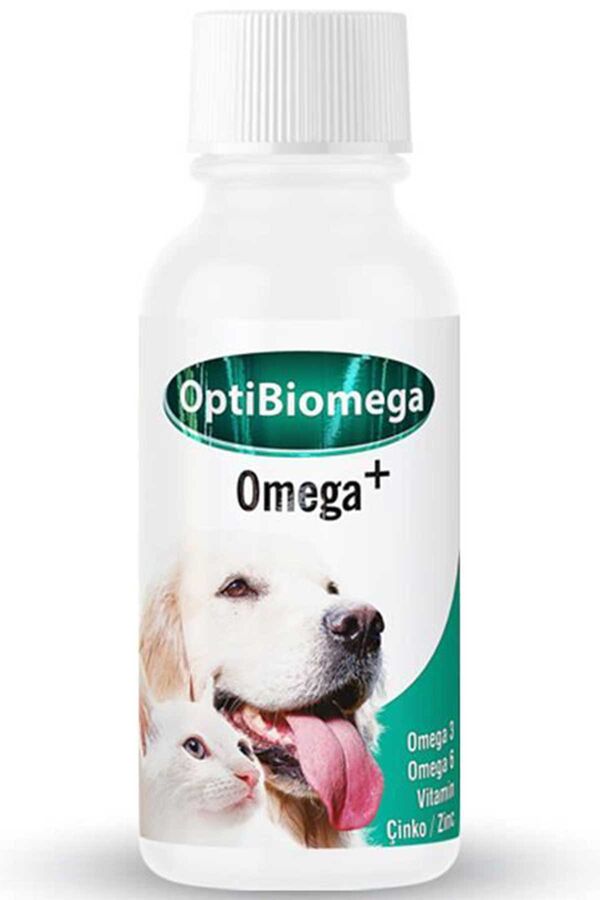 Bio PetActive Optibiomega Omega 3&6 Katkılı Kedi ve Köpekler için Sıvı Besin Takviyesi 100ml