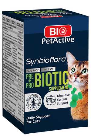 Bio Pet Active Synbioflora Probiyotik Kedi Tableti 30gr