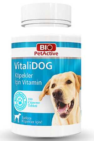 BIO PETACTIVE - BioPetActive Vitalidog Köpekler için Multivitamin Tableti 75gr