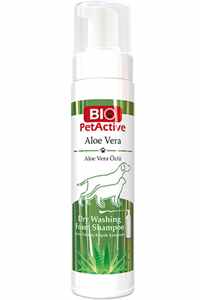 Bio PetActive Aloevera Özlü Köpekler İçin Köpük Şampuan 200ml