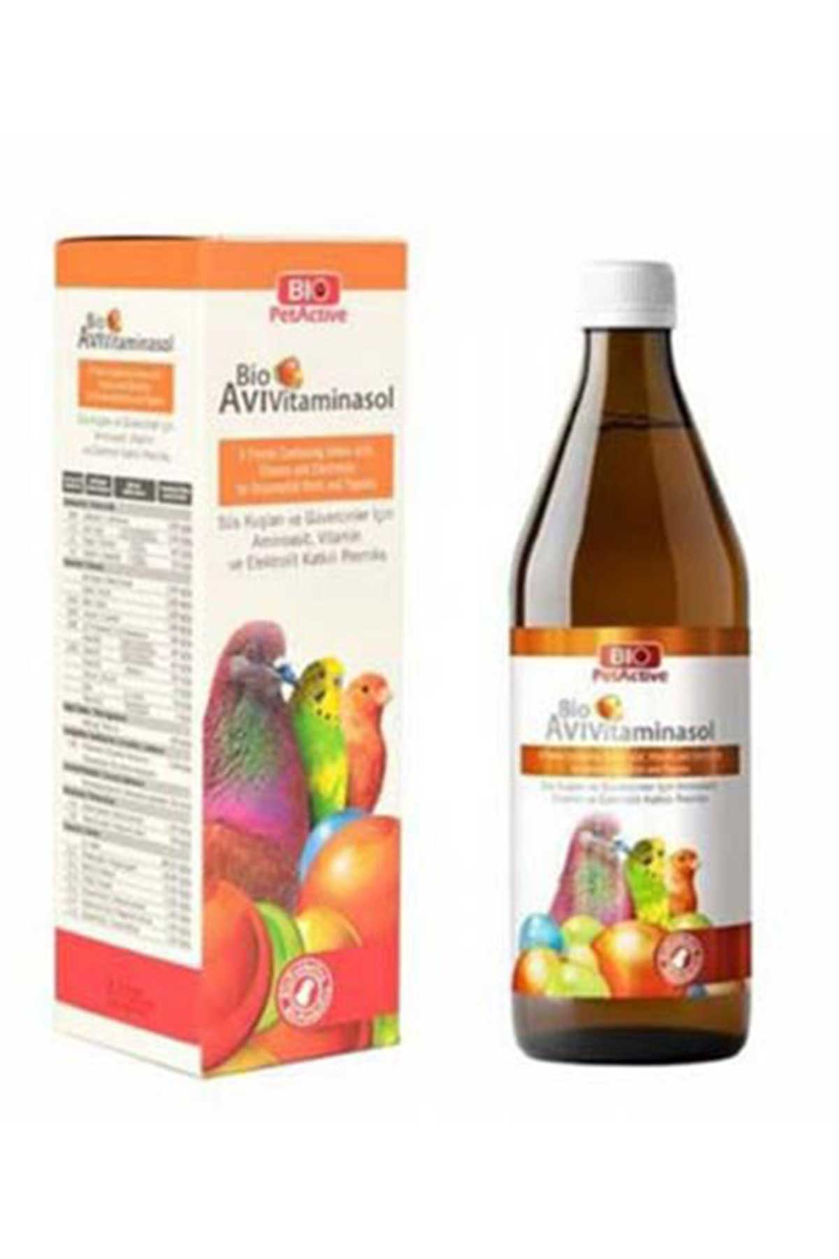 Bio PetActive Avivitaminasol Kuş Vitamini ve Aminoasit 500ml